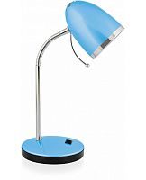 Светильник настольный Camelion KD-308 C13 220В Е27 40Вт Голубой картинка 